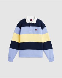 Tommy Jeans - Relaxed Badge Stripe Rugby