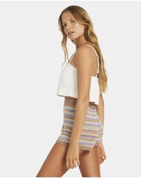 Roxy - Womens Milly Elastic Waist Shorts