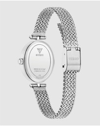 GUESS - Guess Ruby Ladies Silver Tone Analogue Watch