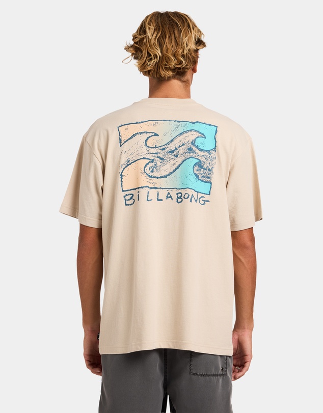 Billabong - Mens Crayon Wave T-Shirt