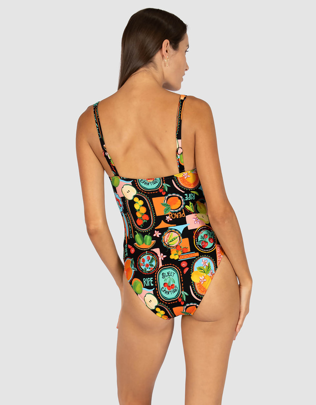 Baku Swimwear - Cinque Terre Square Neck One Piece Swimsuit