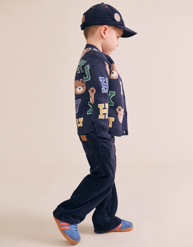 Huxbaby - Varsity Letter Hux Cardigan - Babies-Kids