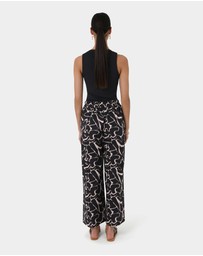 Forcast - Pip Linen Blended Pants