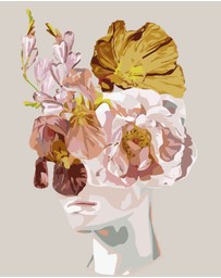 Journey Of Something - Paint by Numbers - Pink Haze