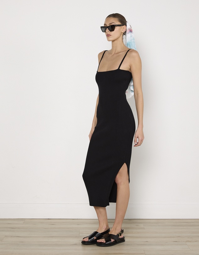 Cirkular - Pre-Loved - Anna Quan Ribbed Knit Pencil Dress