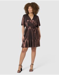 Pink Dusk by Curve Project - I Got You Mini Dress