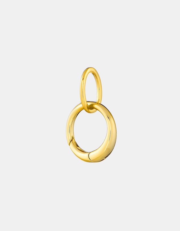 Zoe Olivia - 14K Gold Vermeil Plain Charm Carrier