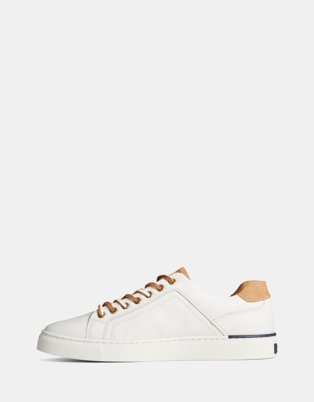 Sperry - Gold Victura LTT Medium Leather White- Men's