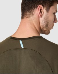 ASICS - Actibreeze Panel Jacquard Short Sleeved Top - Men's