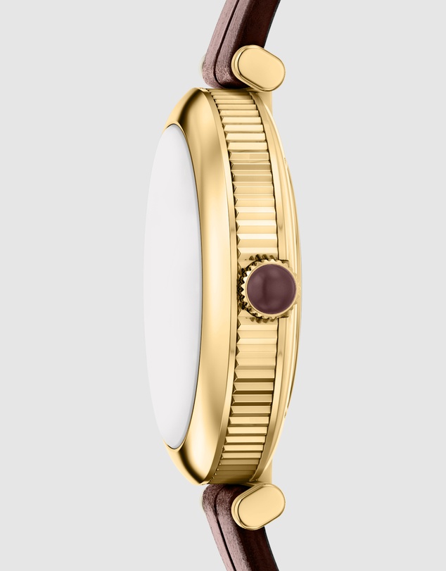 Emporio Armani - Burgundy Analogue Watch