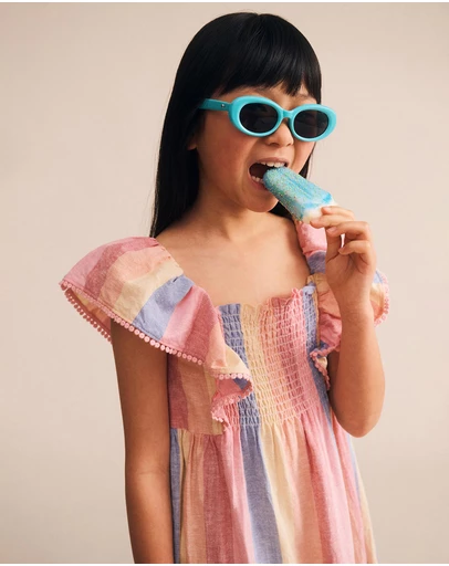 Huxbaby - Paradiso Stripe Dress - ICONIC EXCLUSIVE - Babies-Kids