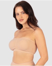B Free Intimate Apparel - Cotton-Rich Padded Strapless Bra (A-B-C) Cup