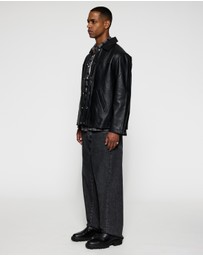 Sunflower - Coach Leather Jacket