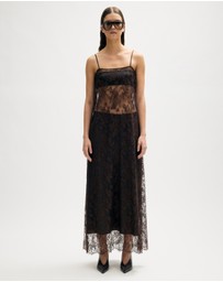 Minima Esenciales - Bria Lace Dress With Detachable Skirt