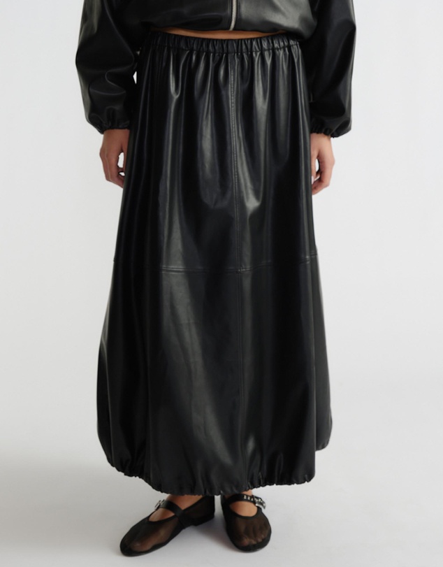 Decjuba - D-Luxe Faux Leather Skirt