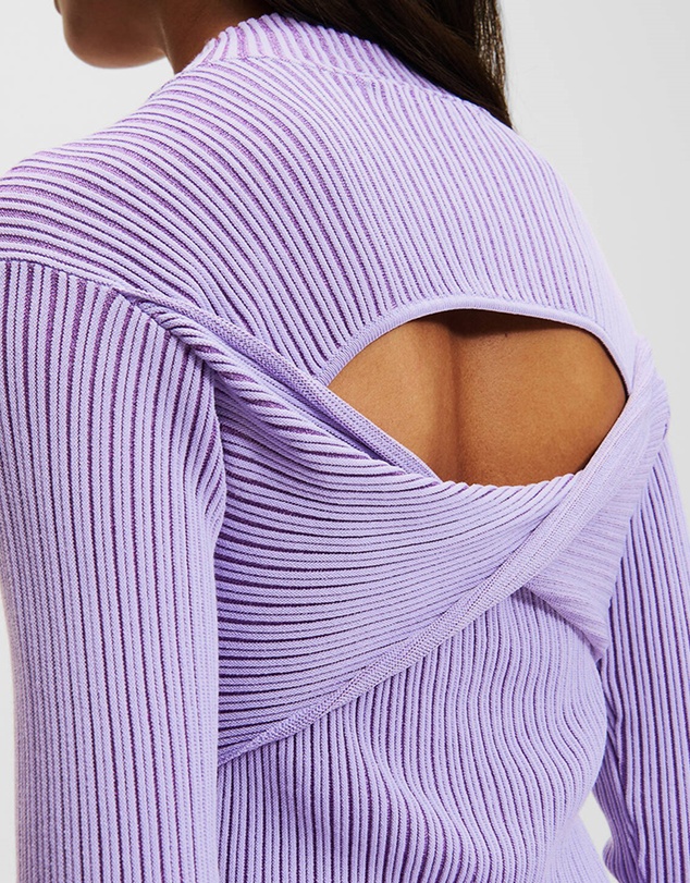 Karl Lagerfeld - Lurex Knit Top