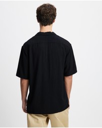 Staple Superior - Newport Textured Linen Blend Shirt