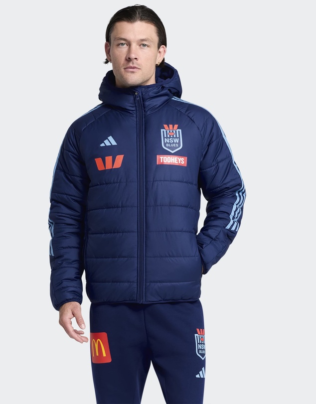 adidas Performance - Westpac NSW Blues Winter Puffer Jacket Mens Mens