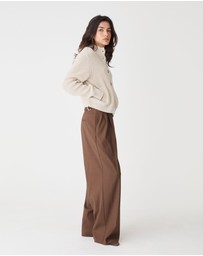 Forcast - Petra Rib Knit Cardigan