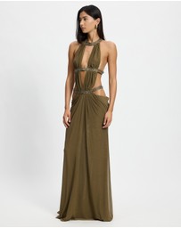 Jaded London - Cut Out Maxi Dress