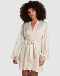 Hunkemoller - Satin Lace Valerie Kimono