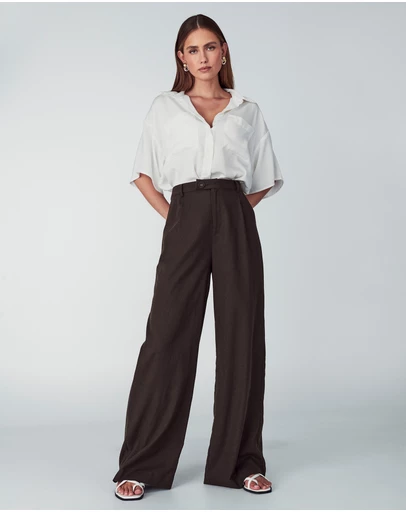 Willa - Rise Wide Leg Pant