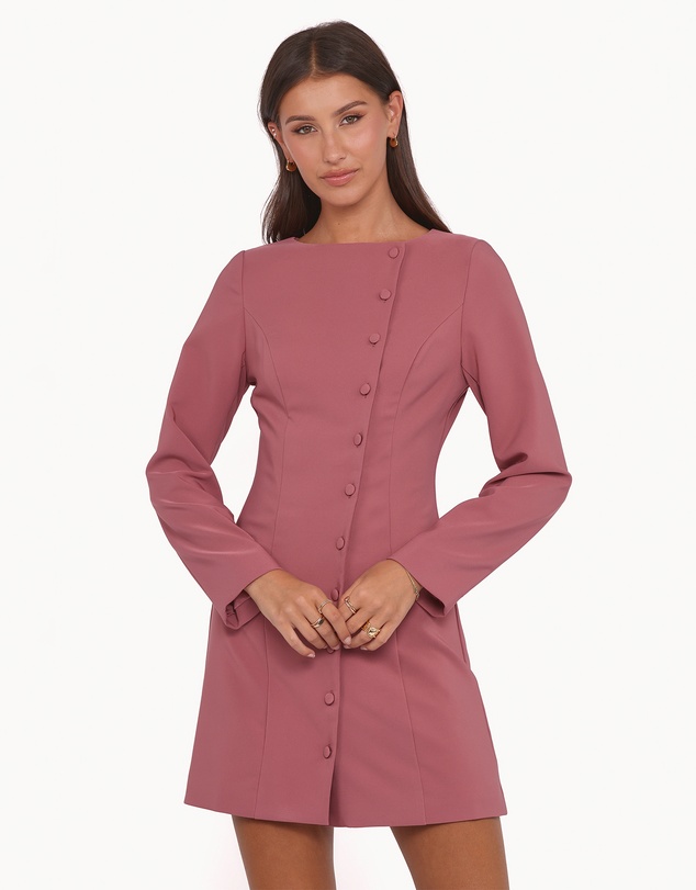 Petal & Pup - Brenton Mini Dress - Mauve