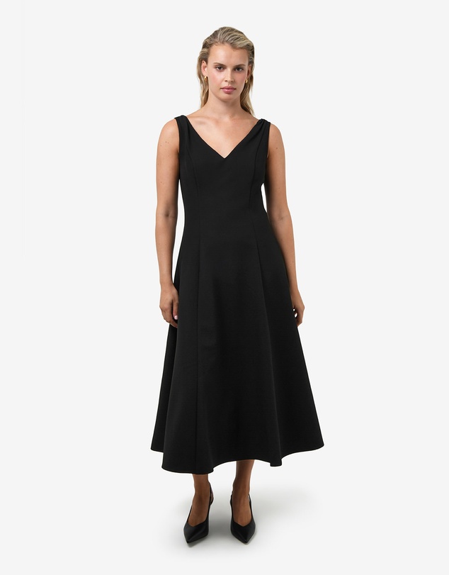 Forcast - Yana V-Neck Panel Dress