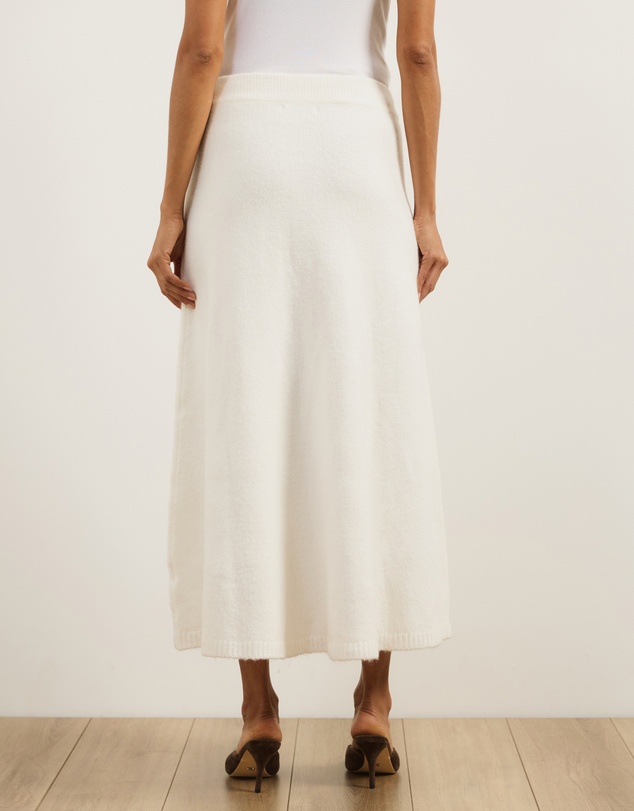 Atmos&Here - Katie Wool Blend Knitted Skirt
