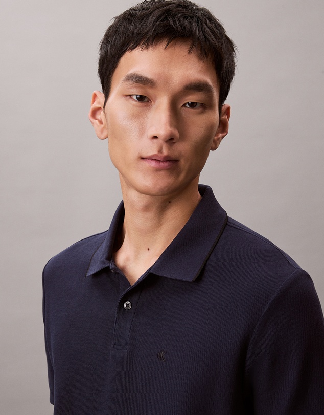 Calvin Klein - Refined Pique Tipped Polo Shirt