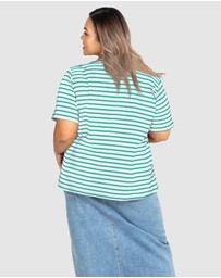 Love Your Wardrobe - Cassie Stripe Tee