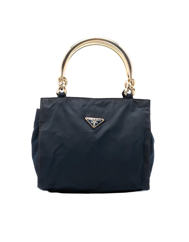 Pre-Loved by Azura Reborn - Pre-Loved Tessuto Metal Handle Bag