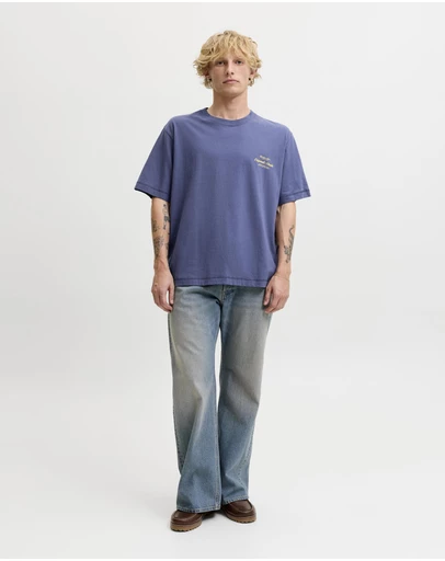 Jack & Jones - Jornorrebro SS Crew Neck Typo Tee Noos