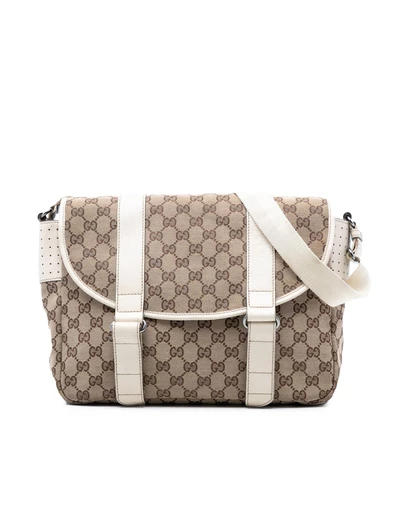 Pre-Loved by Azura Reborn - Pre-Loved GG Canvas Messenger Bag