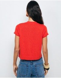 AERE - Abi Cotton Cashmere Blend Cardigan