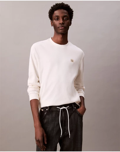 Calvin Klein Jeans - Waffle Crewneck Sweatshirt
