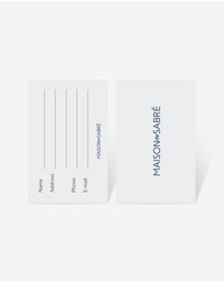 Maison De Sabre - The Luggage Tag