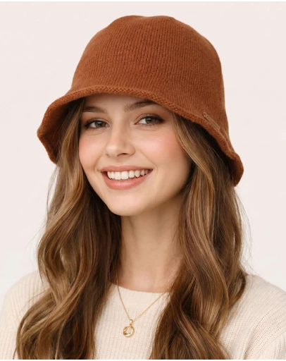 SILK MAGNOLIA - Cashmere Bucket Hat