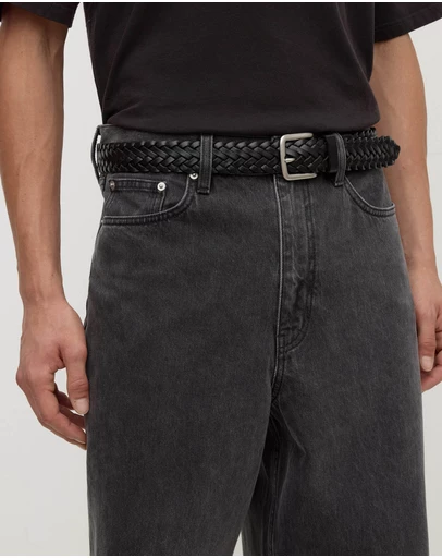 Assembly Label - Leather Braided Belt
