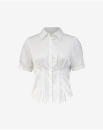 Forcast - Paige Short Sleeve Blouse