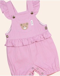 Huxbaby - Candy Stripe Bubble Romper - Babies-Kids