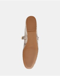 Steve Madden - Poppin Natural Snake Flats