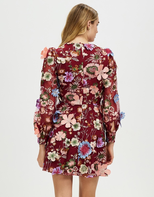 Romance by Honey and Beau - Wild Flower A Line Dress