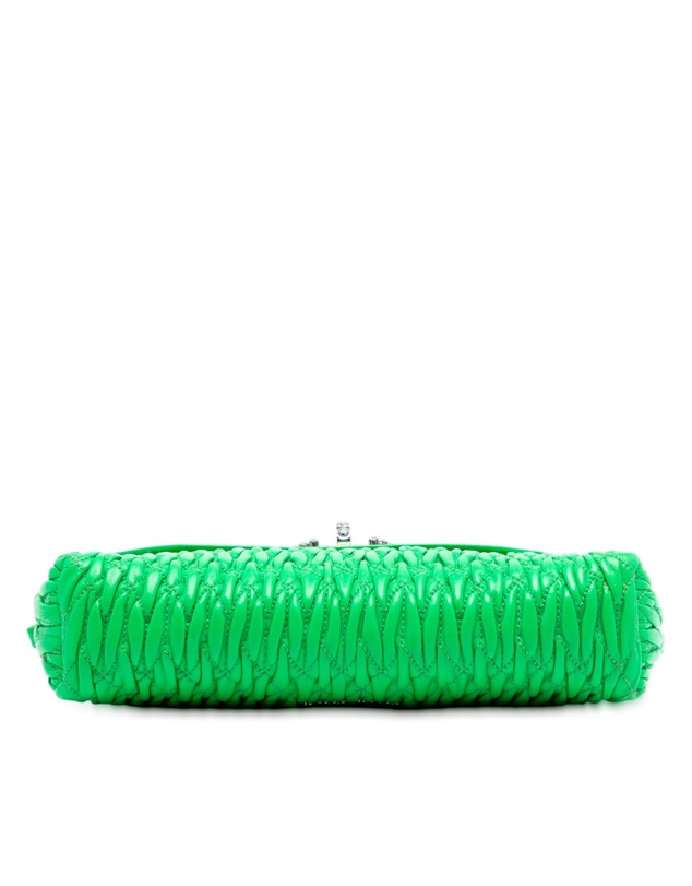 Pre-Loved by Azura Reborn - Pre-Loved Matelasse Leather Crystal Flap Shoulder Bag