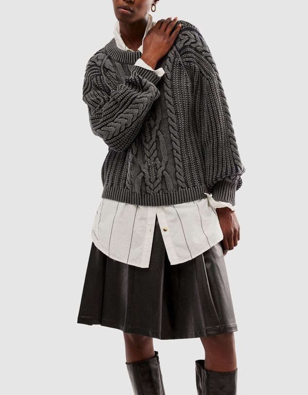 Free People - Frankie Cable Sweater