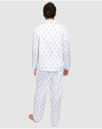 Sant And Abel - Men's Golf Long PJ Set