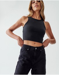 Calli - Hudson Mom Jeans