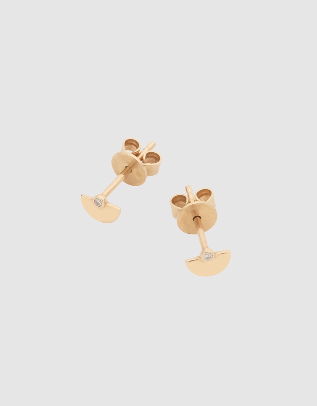 Luna Rae - Solid Gold - Lost Star Diamond Studs