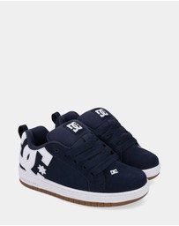 DC Shoes - Boys 4 to 16 Court Graffik Skate Shoes