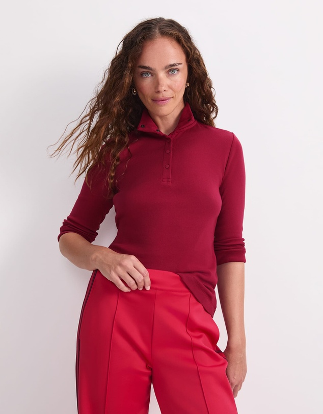 Sportscraft - Lucy Snap Funnel Neck Top